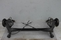 Балка вісь  підвіска задній комплектна гальмівні барабани 55100-h8000 kia rio iv hb 17- Доставка, фото thumb