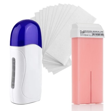 DOLL Xanitalia Набор воска для депиляции в рулоне ROSA + STRIP HEATER