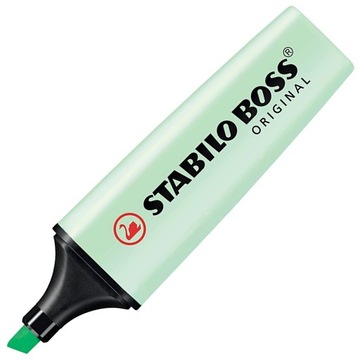 Stabilo Boss оригинальный хайлайтер пастельного зеленого цвета