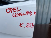 Крышка багажника багажника opel crossland x lift 2021 задняя с Разборки, фото thumb