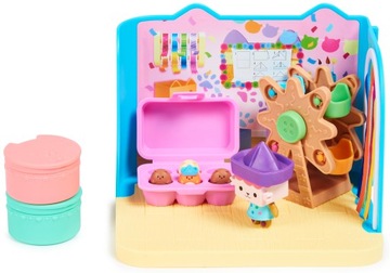 Gabby's Dollhouse Domek zabawny pokój dla lalek z figurkami akcesoriami