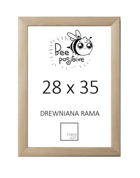 ДЕРЕВЯННАЯ РАМА 28x35 ПАЗЛ 35x28 ФОТОПЛАКАТ