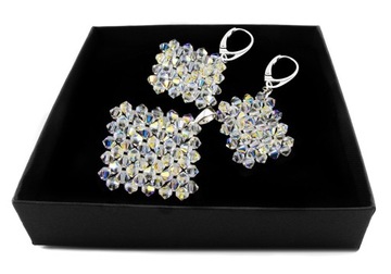 Комплект ARSYLION с кристаллами Swarovski Crystal AB