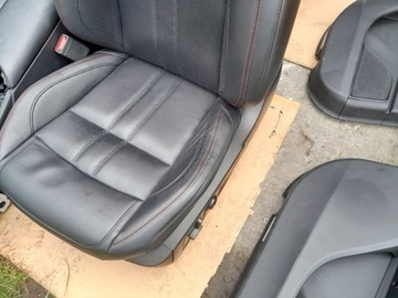 фото thumb №6, Комплект сидінь maserati levante червона nić