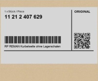 фото thumb №1, Rp reman wał коленчатый bez вкладыши łoż. mini cabrio r52 r53