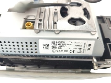 фото thumb №11, Радио дисплей панель kpl ford focus mk3 am5t-18b955-dj bm5t-18c815-gf