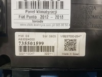 фото thumb №10, Fiat punto 2012 панель кондиционера 735501599