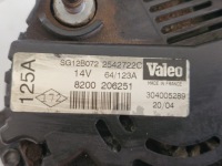 Купить Trafic vivaro master 2.5 dci g9u730 135km 06r генератор 8200206251, фото thumb