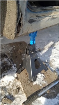 АВТОМОБИЛЬНЫЕ ДЖЕРСИ 2x 3T ПОДДЕРЖКИ ДЛЯ ДЖЕРСИ С РЕЗИНОВЫМ ЗАМКОМ