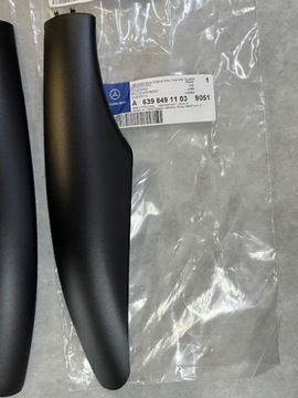 фото thumb №10, Набір заглушок, захист рейлінг даховий mercedes vito a 639 849