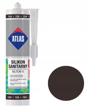 ATLAS СИЛИКОНОВЫЙ SILTON S 280 мл - 124 ТЕМНАЯ ВЕНЖ