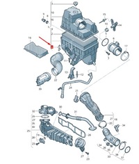 фото thumb №10, Vw transporter vi t6 air фільтр lock bar 7e0129788