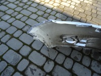 Vw tiguan 08-12 бампер передний la7w bez отверстий Недорого, фото thumb