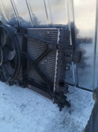 Радиатор воды вентилятор opel zafira b 1.6 бензин механическая коробка передач 05-08 с Разборки, фото thumb