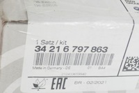 фото thumb №6, Bmw 1 e88 набор тормозных колодок тормозных задних 34216797863 6797863 оригинальный