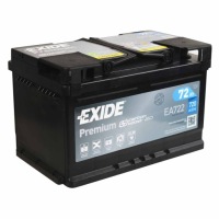 фото thumb №1, Акумулятор exide 72ah 720a p+ 12v ea722