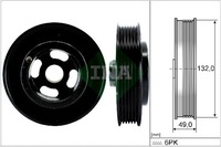 фото thumb №2, Колесо ременное вала коленчатого ford b-max c-max ii ecosport fiesta vi