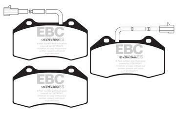 фото thumb №8, Ebc dp42021/2r yellowstuff тормозные колодки alfa romeo 4c mi.to 4c передние