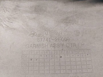 фото thumb №10, Накладка крыльев p+l зад hyundai tucson i 87741-2e000 87742-2e000