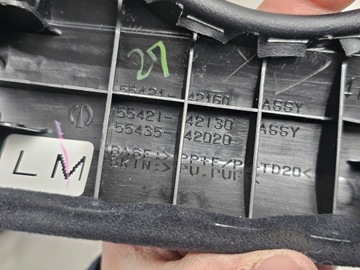 фото thumb №9, Планка защита dekor консоли панели toyota rav4 rav 4 iv кожа led замша