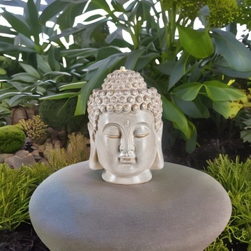 Fontanna Głowa Budda 45cm z podświetleniem ledowym