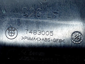 фото thumb №7, Планка передніх лівих двері bmw i4 g26 7483005 електричний 250kw 2022