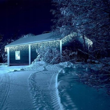 Icicles 500LED Уличные светильники Белый + Синий FLASH IP44