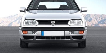 Спойлер VW Golf III Mk3, вставка в передний бампер