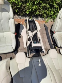 фото thumb №9, Сидіння bmw m6 f06 2017 світлий салон обшивки двері карти підлокітник шкіра