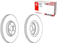 фото thumb №1, Ferodo тормозные диски тормозные 2szt. renault espace iv ve