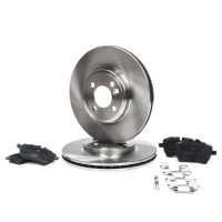 фото thumb №3, Диски + тормозные колодки тормозные перед mini r55, r56, r57, r58, r59