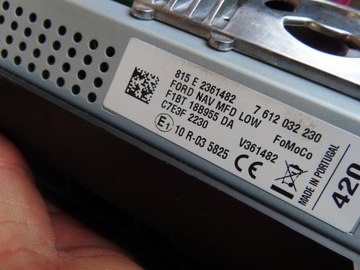 фото thumb №6, Ford focus mk3 навігація, дисплей, панель f1bt-18b955-da