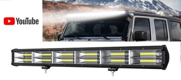 COB LED ПАНЕЛЬНАЯ ЛАМПА Галогенная 576 Вт 86 см Off Road