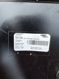 фото thumb №6, Bmw 4/i4 g26 m-pakiet накладка карбон правий лівий