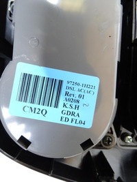 фото thumb №13, Рамка радіо ґрати обдув дисплей панель кондиціонер kia ceed i fl 09-2012 eu