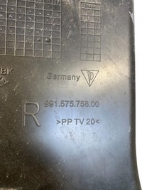 фото thumb №9, Porsche 911 991 2018 зад сторона права запчастина труби впуск повітря