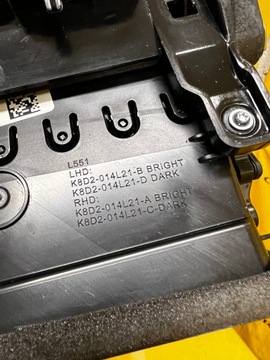 фото thumb №11, Ґрати повітроводи dekor хром панелі консолі lr range rover evoque ii l551