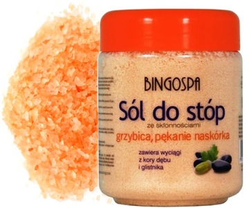 СОЛЬ ОТ ГРИБКА НОГТЕЙ МЕЖДУ ПАЛЬЦАМИ ТРЕСКАЕТСЯ Натуральная - BingoSpa