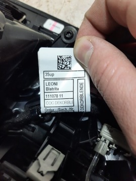фото thumb №15, Bmw 5 g30 dekor планка консоли панели решётка воздуховод 9378023