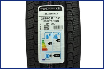 2 x 215/65R16C 109/107T Point S ВСЕСЕЗОННЫЕ
