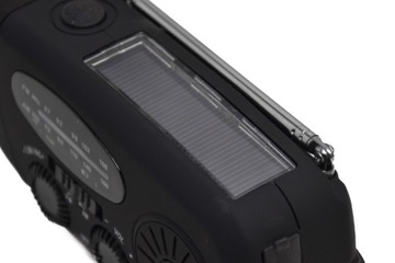 АВАРИЙНЫЙ ФОНАРЬ CRANK RADIO SOLAR POWERBANK