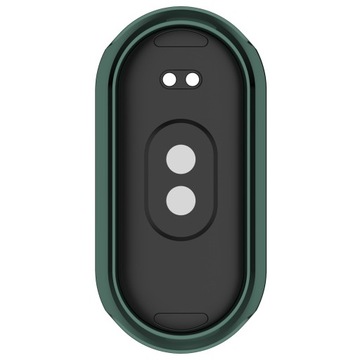 ETUI 2W1 Z OSŁONĄ NA EKRAN DO SMARTBAND XIAOMI MI BAND 8 / NFC - ZIELONY