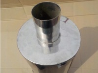 Гасник вихлоп повітропровід великий przekrój новий Київ, фото thumb