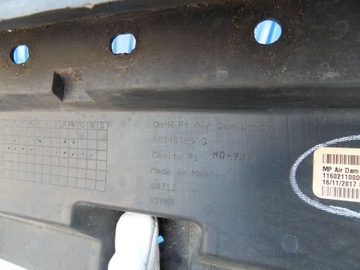 фото thumb №15, Jeep compass 2 ii 17- бампер накладка спойлер dół