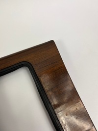 фото thumb №10, Дерево тунелю консолі важіль перемикання передач коробки передач mercedes c126 w126 se sel sec zebrano