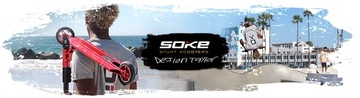 КОЛЕСА ДЛЯ СКУТЕРА 110 ММ ABEC-9 ПРОЧНЫЕ И БЫСТРЫЕ СИНИЕ
