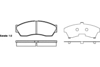 фото thumb №2, Тормозные колодки тормозные remsa 277942100114 277942100134 p