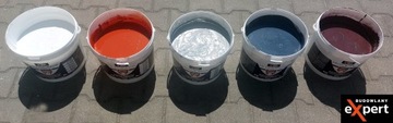 MEMBRANA IZOLACYJNA PAPA W PŁYNIE KOLORYZUJĄCA FOLIA DACHOWA Brązowy 10 kg