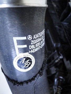 фото thumb №7, Mercedes a клас 177 cla 118 труба шланг шланг інтеркулер a2475280082