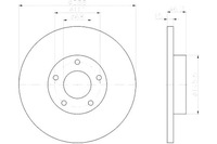 фото thumb №3, 2x hella pagid диск гальмівна 8dd355102-781